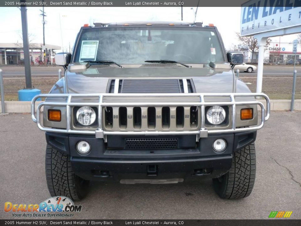2005 Hummer H2 SUV Desert Sand Metallic / Ebony Black Photo #2