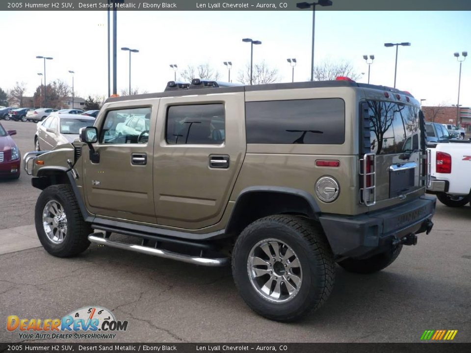 2005 Hummer H2 SUV Desert Sand Metallic / Ebony Black Photo #4