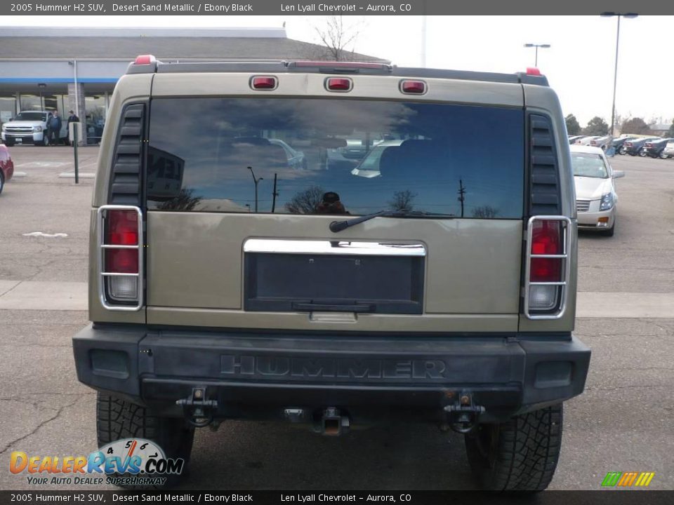 2005 Hummer H2 SUV Desert Sand Metallic / Ebony Black Photo #5