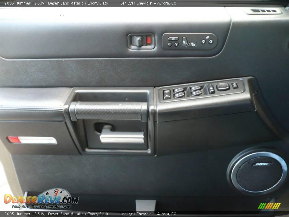 2005 Hummer H2 SUV Desert Sand Metallic / Ebony Black Photo #7