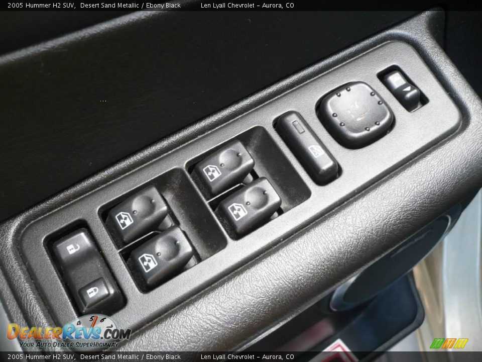 2005 Hummer H2 SUV Desert Sand Metallic / Ebony Black Photo #8