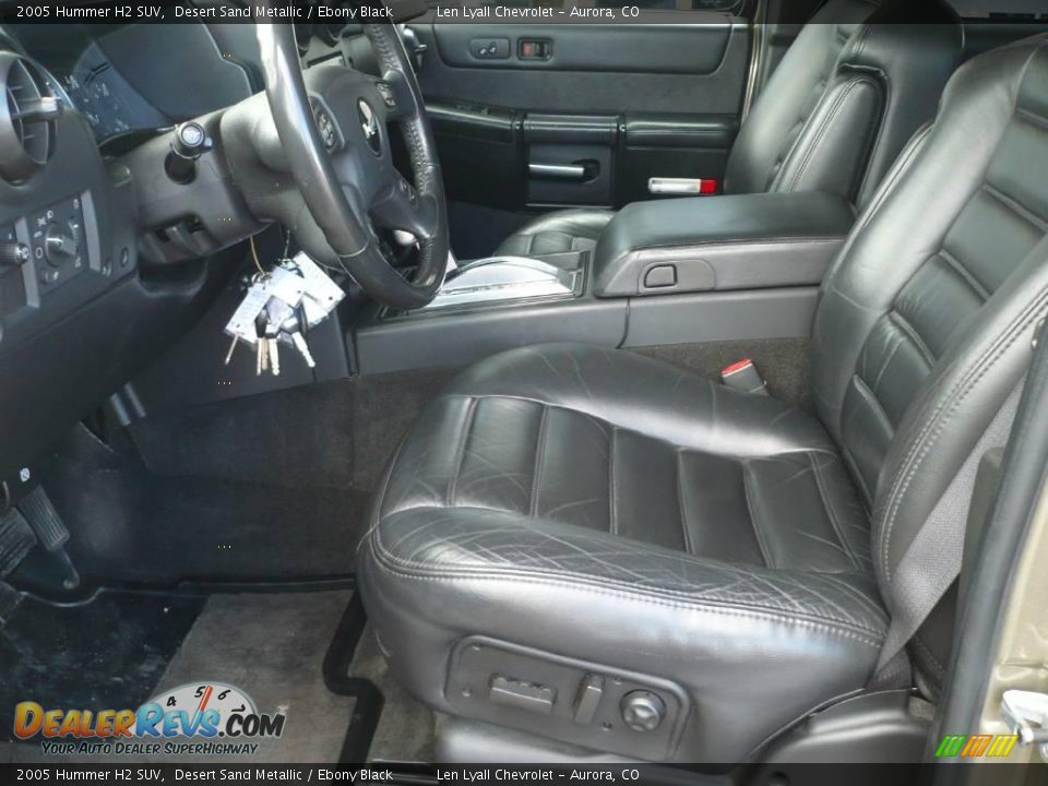 2005 Hummer H2 SUV Desert Sand Metallic / Ebony Black Photo #10