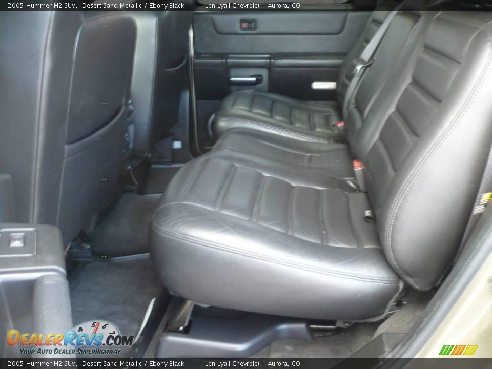 2005 Hummer H2 SUV Desert Sand Metallic / Ebony Black Photo #11