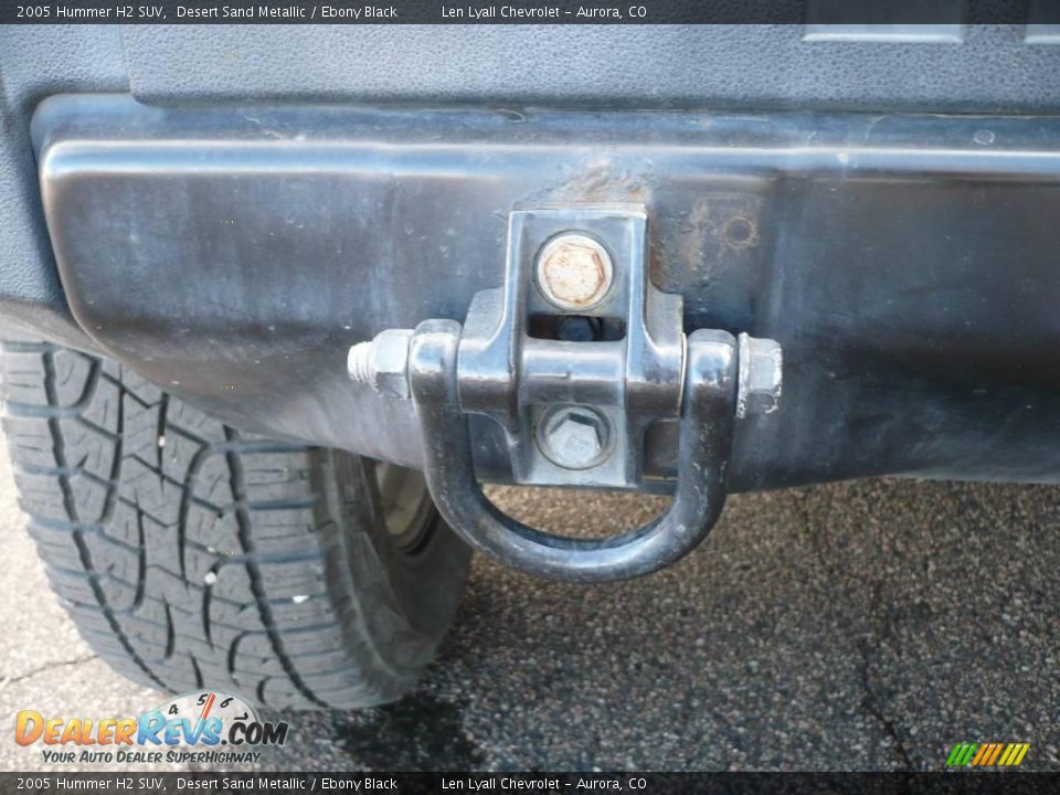 2005 Hummer H2 SUV Desert Sand Metallic / Ebony Black Photo #13
