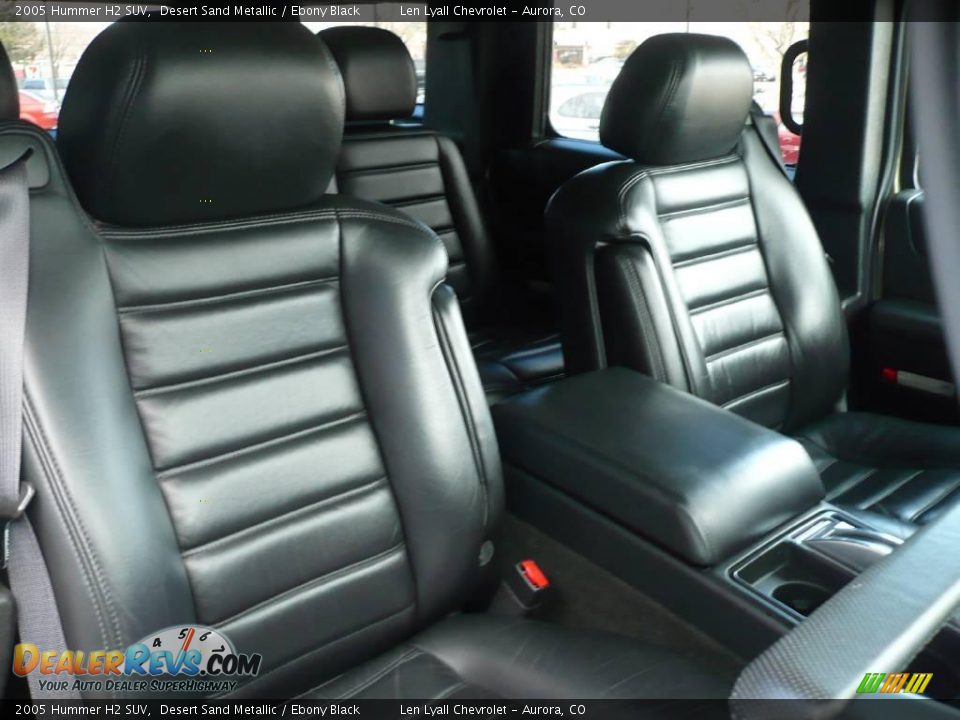 2005 Hummer H2 SUV Desert Sand Metallic / Ebony Black Photo #15