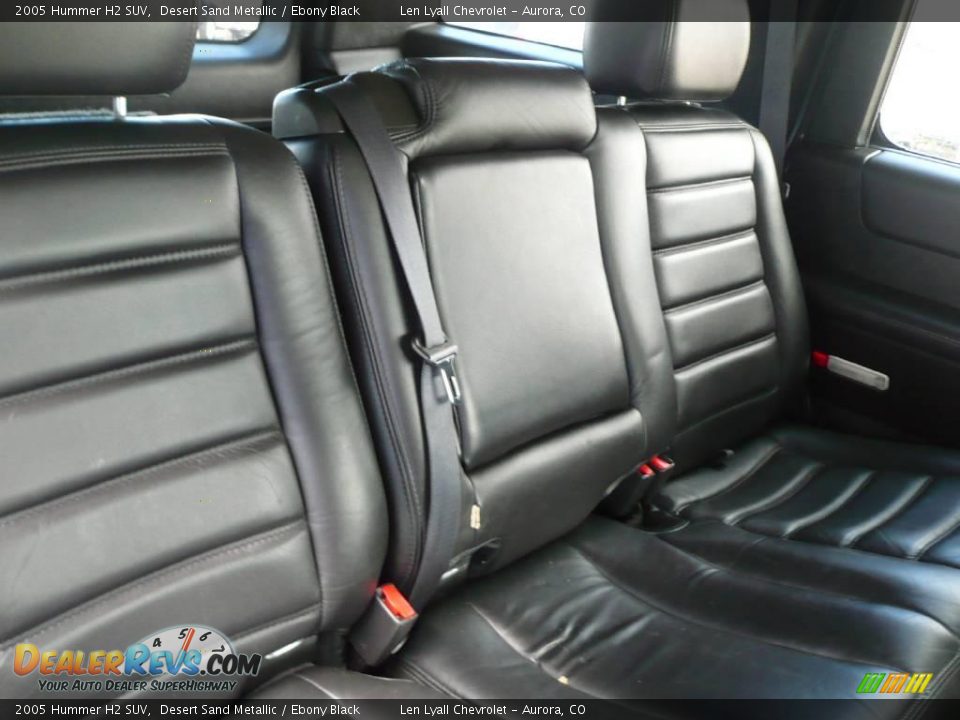 2005 Hummer H2 SUV Desert Sand Metallic / Ebony Black Photo #16