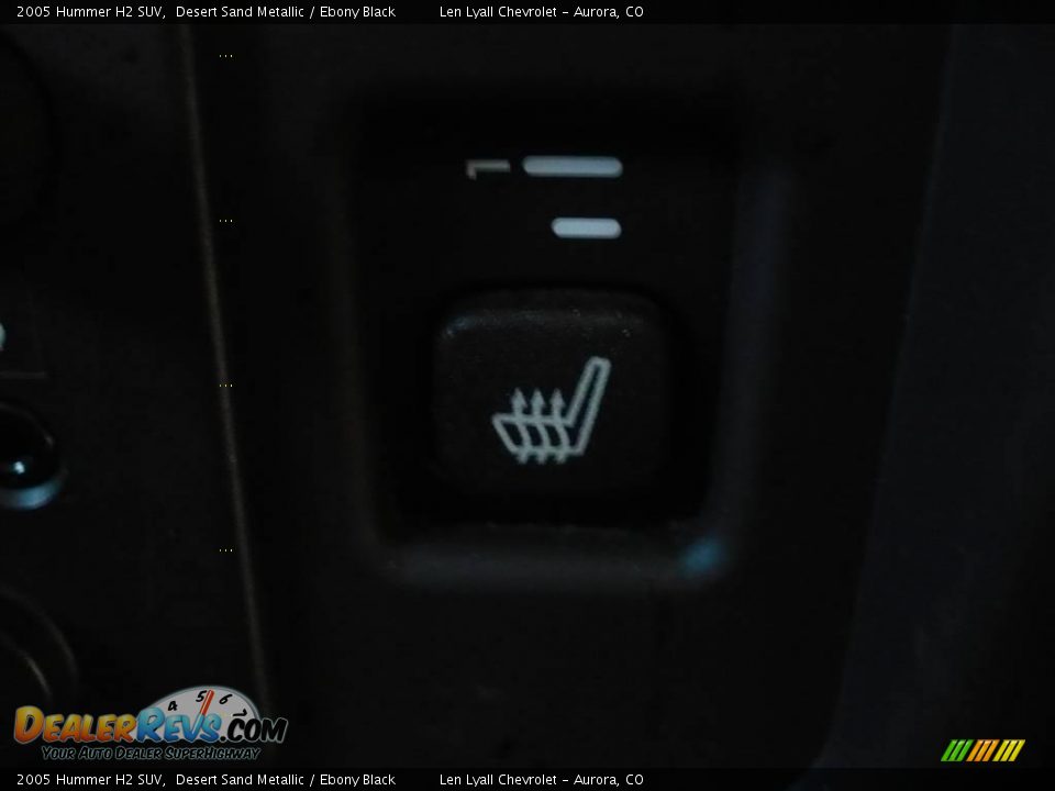 2005 Hummer H2 SUV Desert Sand Metallic / Ebony Black Photo #20
