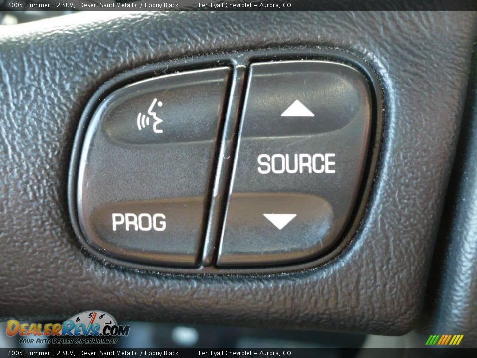 2005 Hummer H2 SUV Desert Sand Metallic / Ebony Black Photo #26