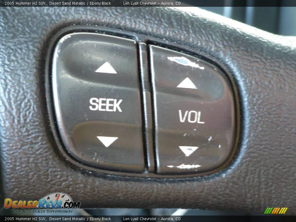 2005 Hummer H2 SUV Desert Sand Metallic / Ebony Black Photo #27