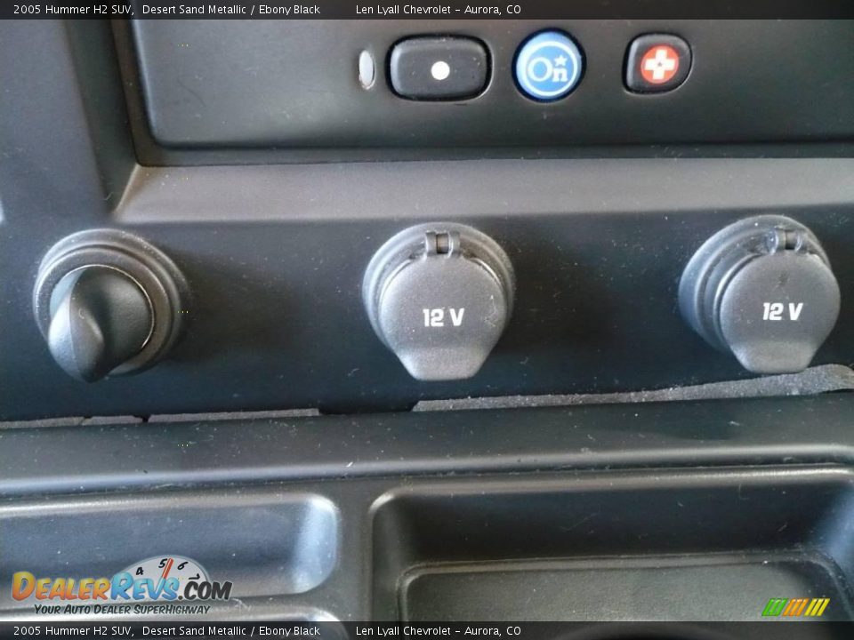 2005 Hummer H2 SUV Desert Sand Metallic / Ebony Black Photo #36