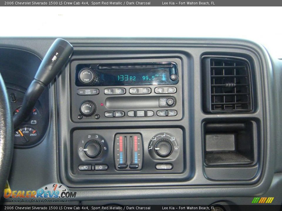 2006 Chevrolet Silverado 1500 LS Crew Cab 4x4 Sport Red Metallic / Dark Charcoal Photo #16