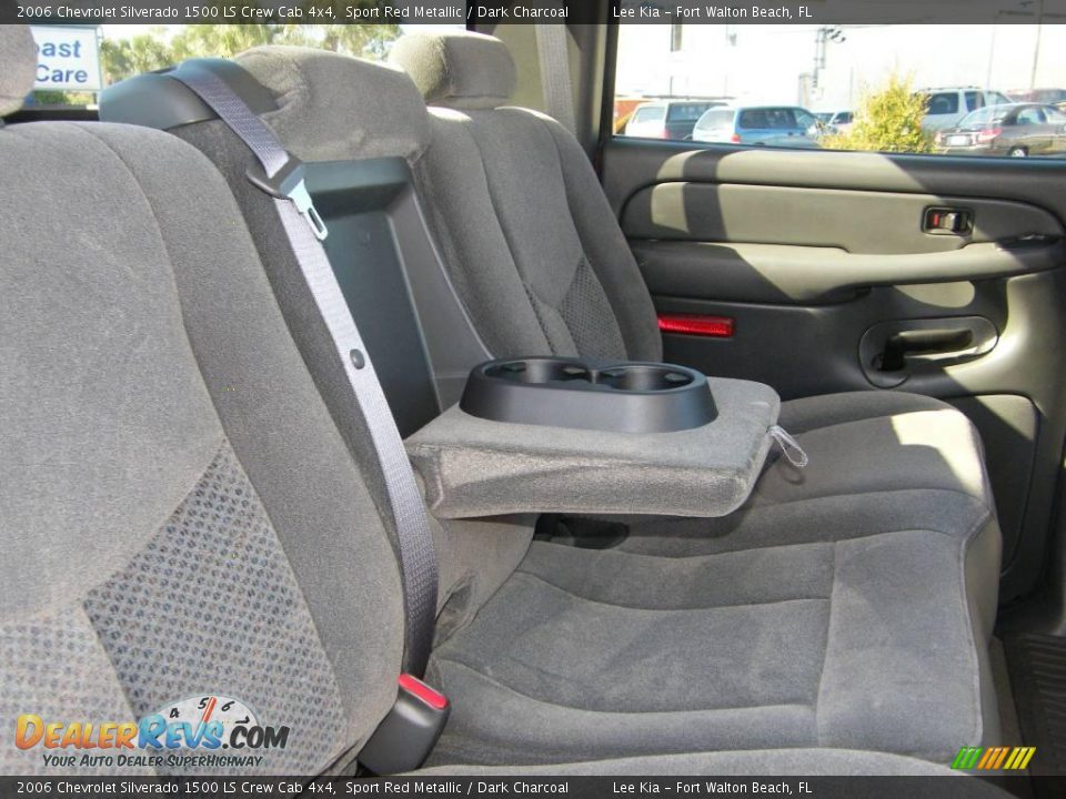 2006 Chevrolet Silverado 1500 LS Crew Cab 4x4 Sport Red Metallic / Dark Charcoal Photo #20