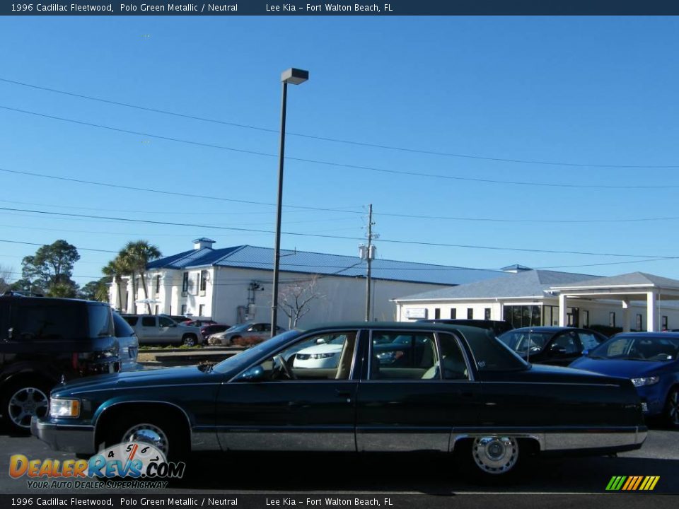 1996 Cadillac Fleetwood Polo Green Metallic / Neutral Photo #2
