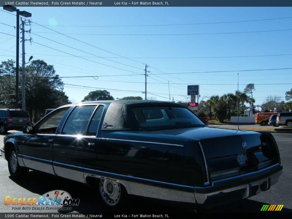 1996 Cadillac Fleetwood Polo Green Metallic / Neutral Photo #3