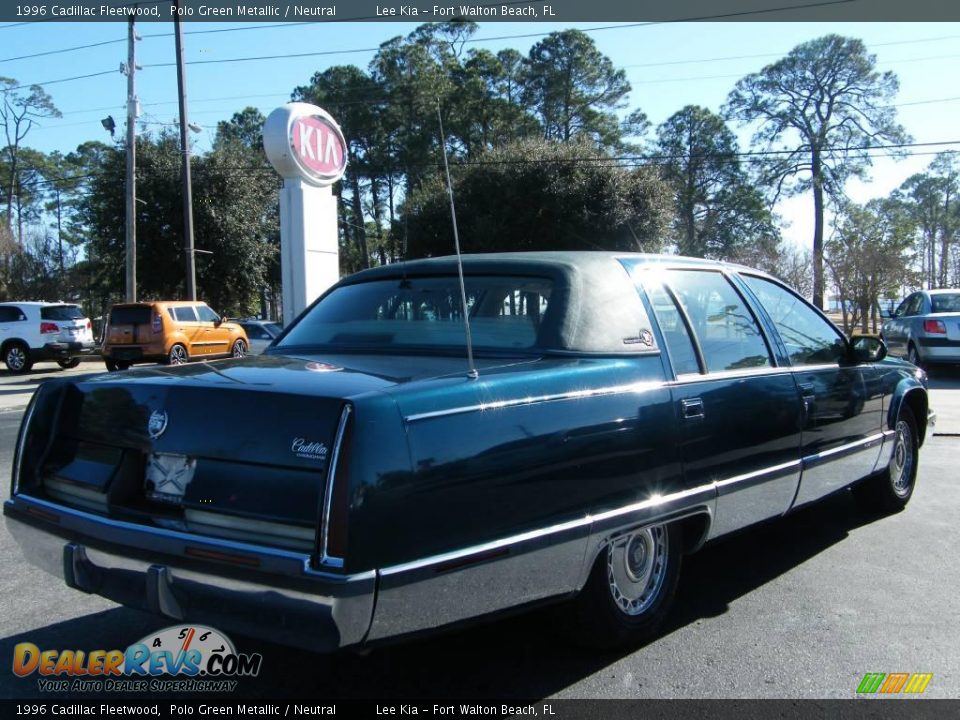 1996 Cadillac Fleetwood Polo Green Metallic / Neutral Photo #5