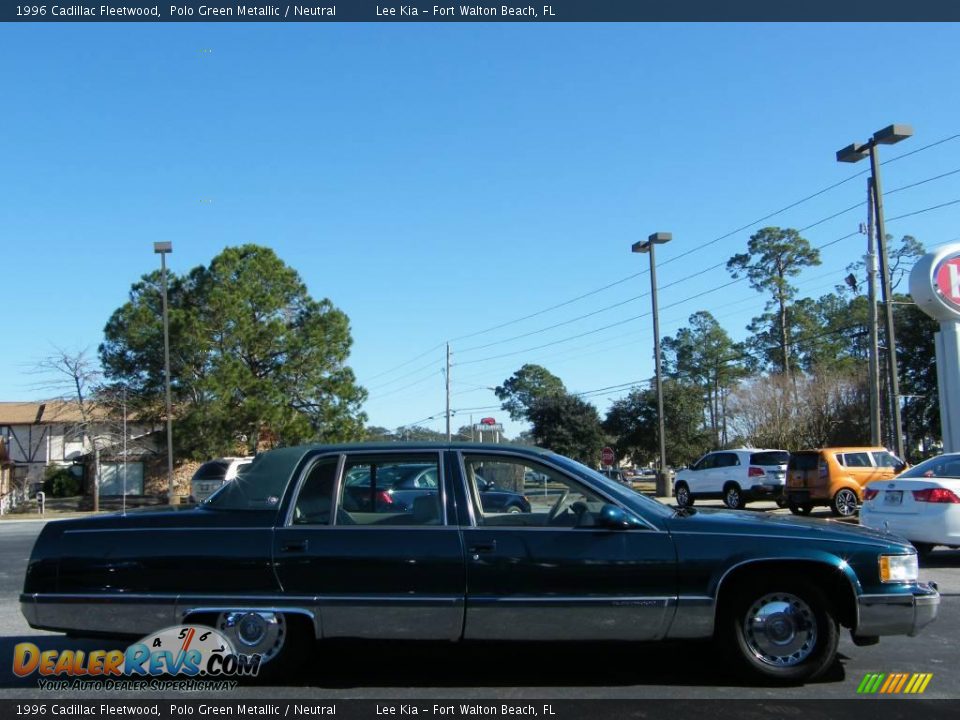 1996 Cadillac Fleetwood Polo Green Metallic / Neutral Photo #6