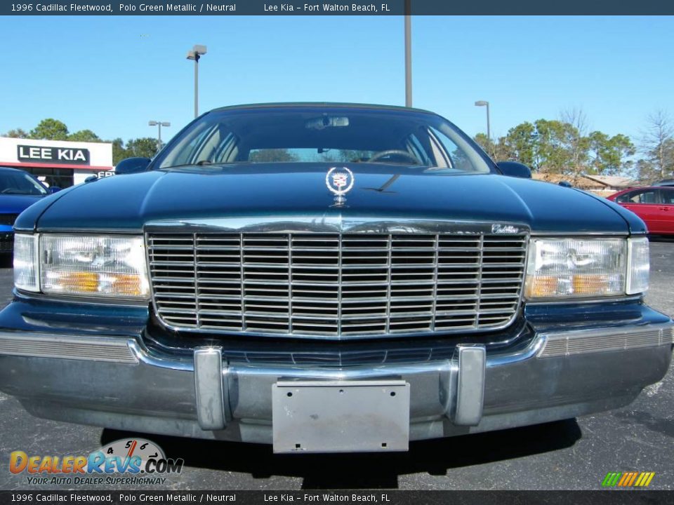 1996 Cadillac Fleetwood Polo Green Metallic / Neutral Photo #8