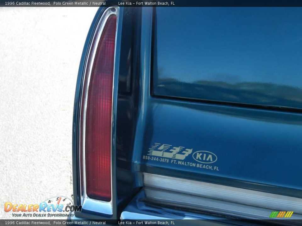 1996 Cadillac Fleetwood Polo Green Metallic / Neutral Photo #10