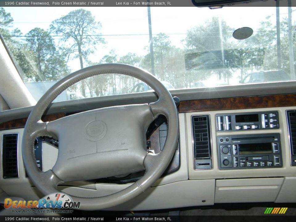 1996 Cadillac Fleetwood Polo Green Metallic / Neutral Photo #18