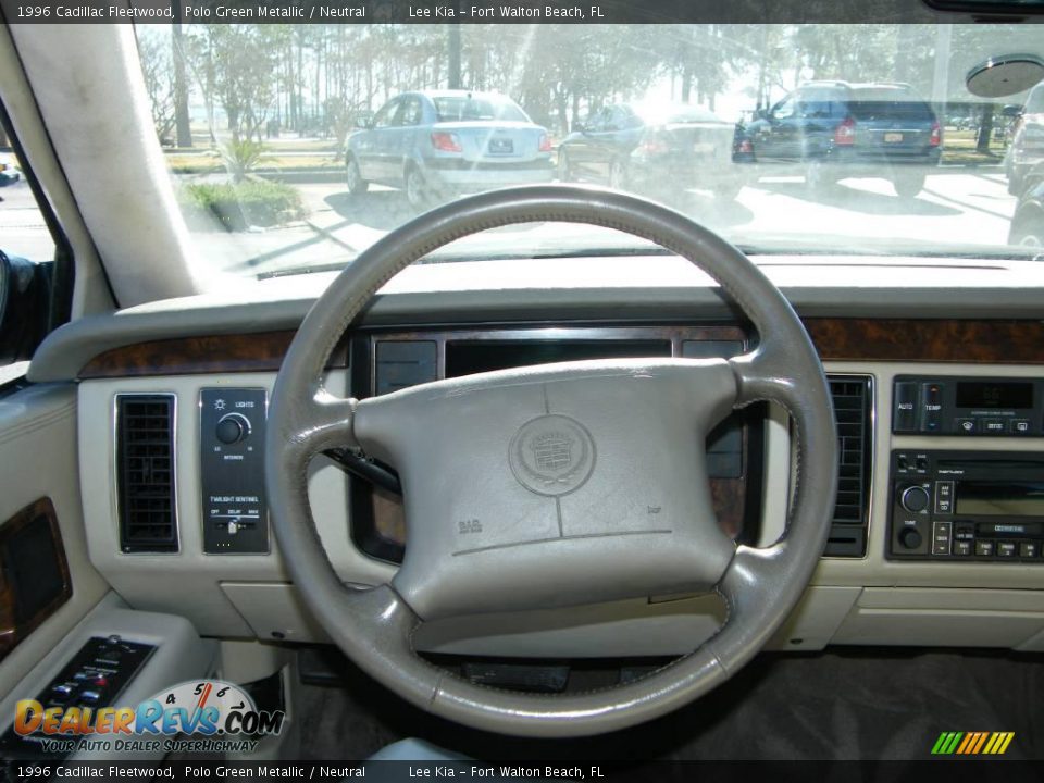 1996 Cadillac Fleetwood Polo Green Metallic / Neutral Photo #19