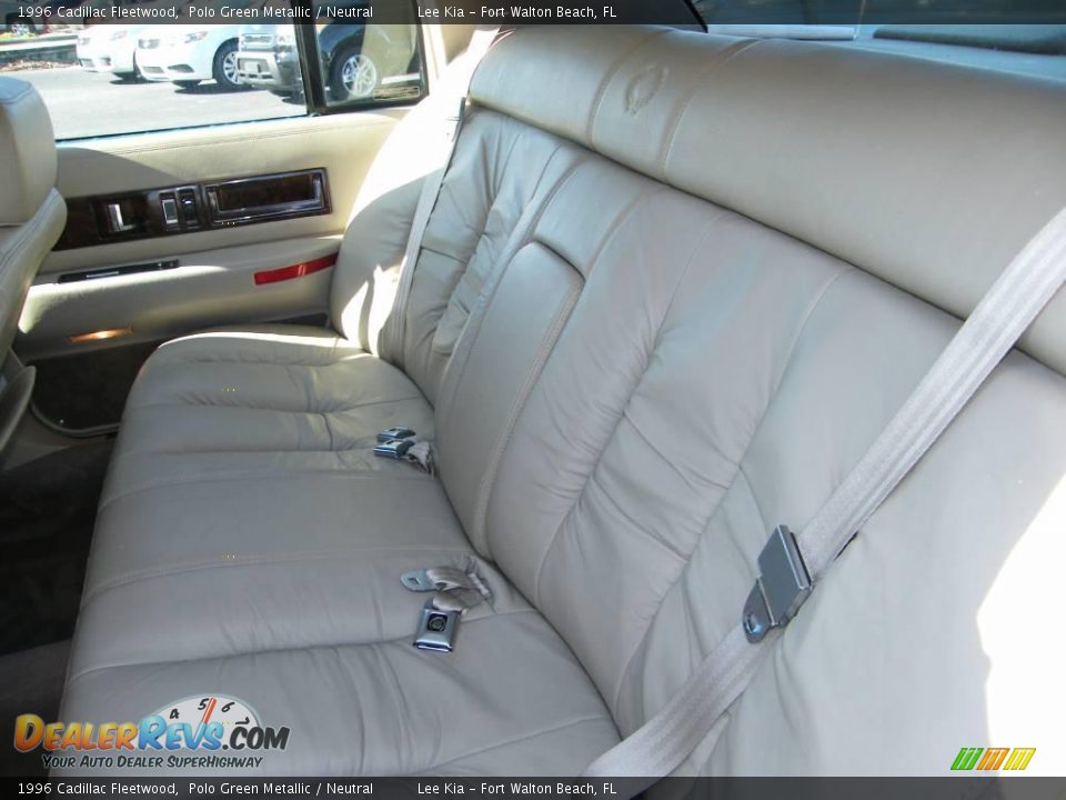 1996 Cadillac Fleetwood Polo Green Metallic / Neutral Photo #21