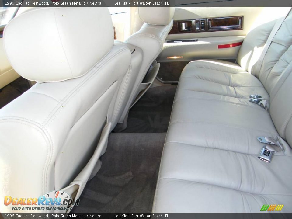 1996 Cadillac Fleetwood Polo Green Metallic / Neutral Photo #22