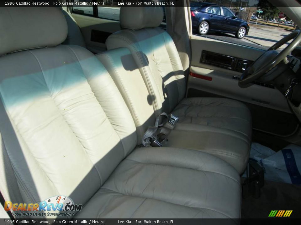 1996 Cadillac Fleetwood Polo Green Metallic / Neutral Photo #26