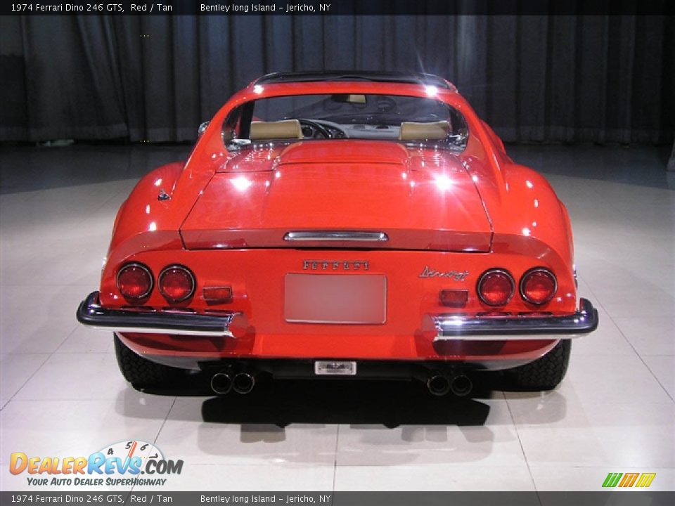 1974 Ferrari Dino 246 GTS Red / Tan Photo #20