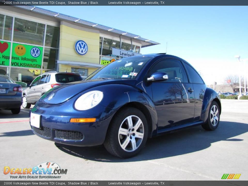 2006 Volkswagen New Beetle TDI Coupe Shadow Blue / Black Photo #1
