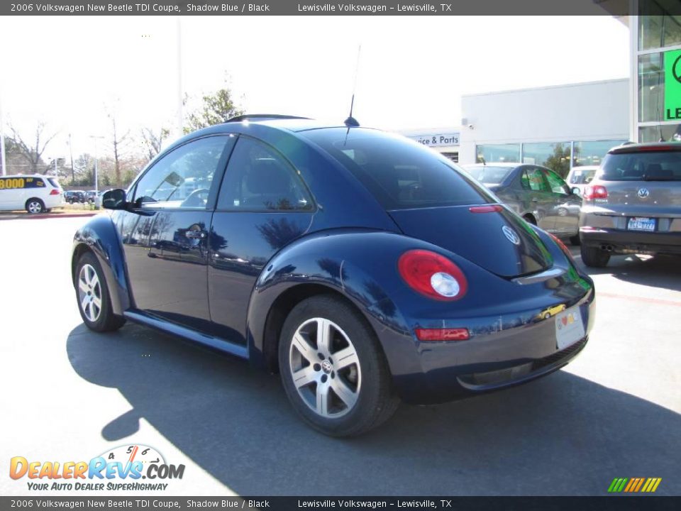 2006 Volkswagen New Beetle TDI Coupe Shadow Blue / Black Photo #3