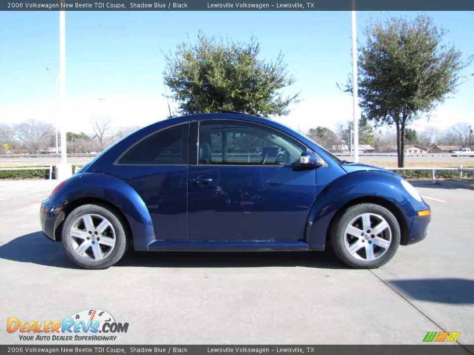 2006 Volkswagen New Beetle TDI Coupe Shadow Blue / Black Photo #6