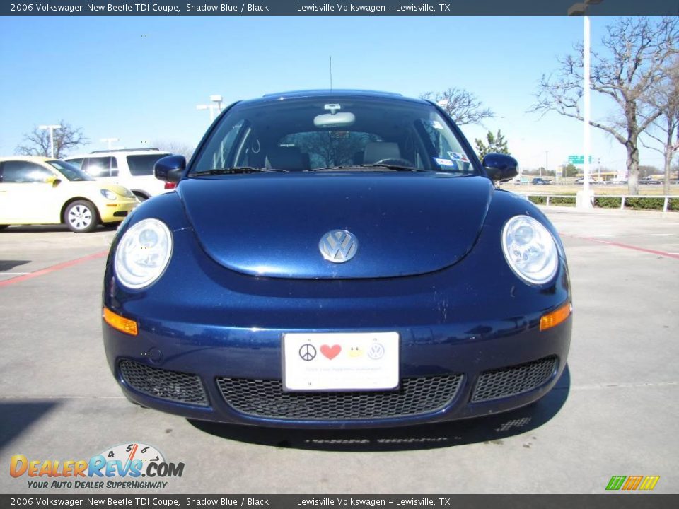 2006 Volkswagen New Beetle TDI Coupe Shadow Blue / Black Photo #8