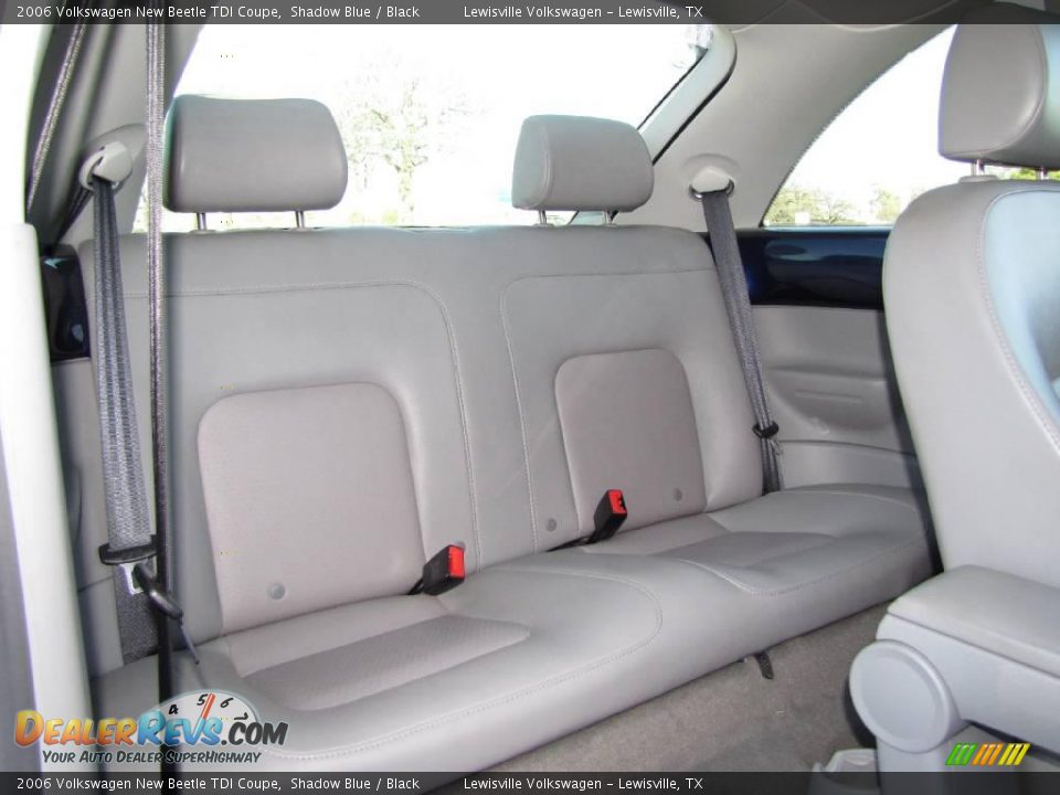2006 Volkswagen New Beetle TDI Coupe Shadow Blue / Black Photo #11