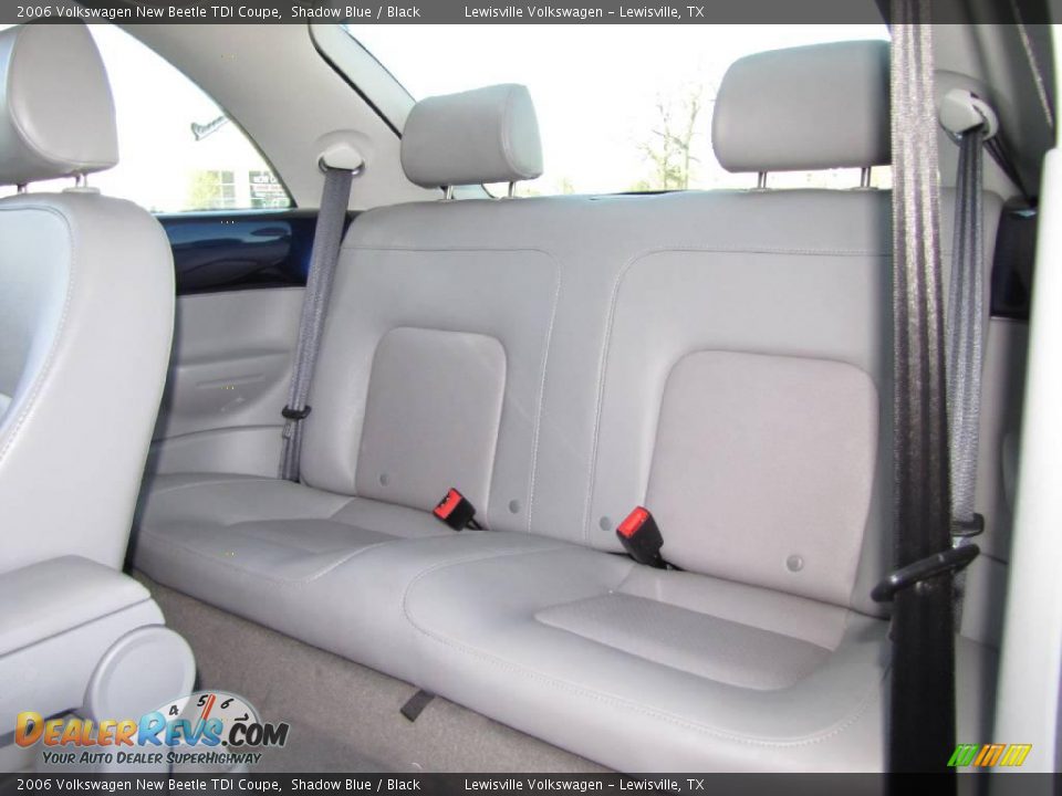 2006 Volkswagen New Beetle TDI Coupe Shadow Blue / Black Photo #12