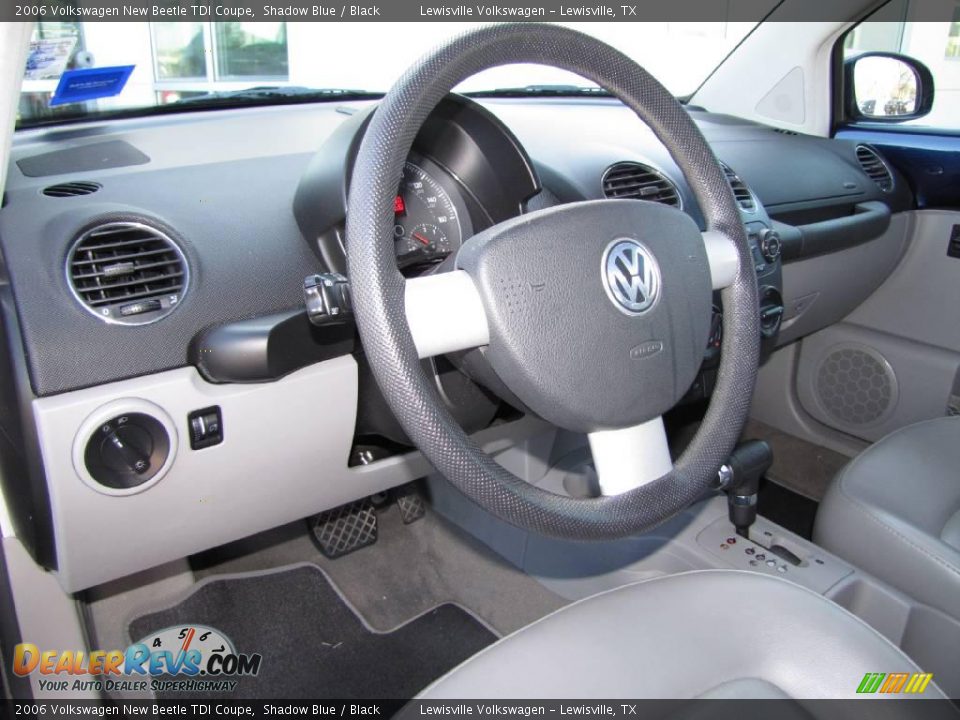 2006 Volkswagen New Beetle TDI Coupe Shadow Blue / Black Photo #14