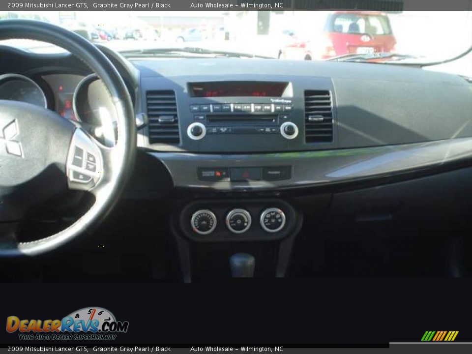 2009 Mitsubishi Lancer GTS Graphite Gray Pearl / Black Photo #8