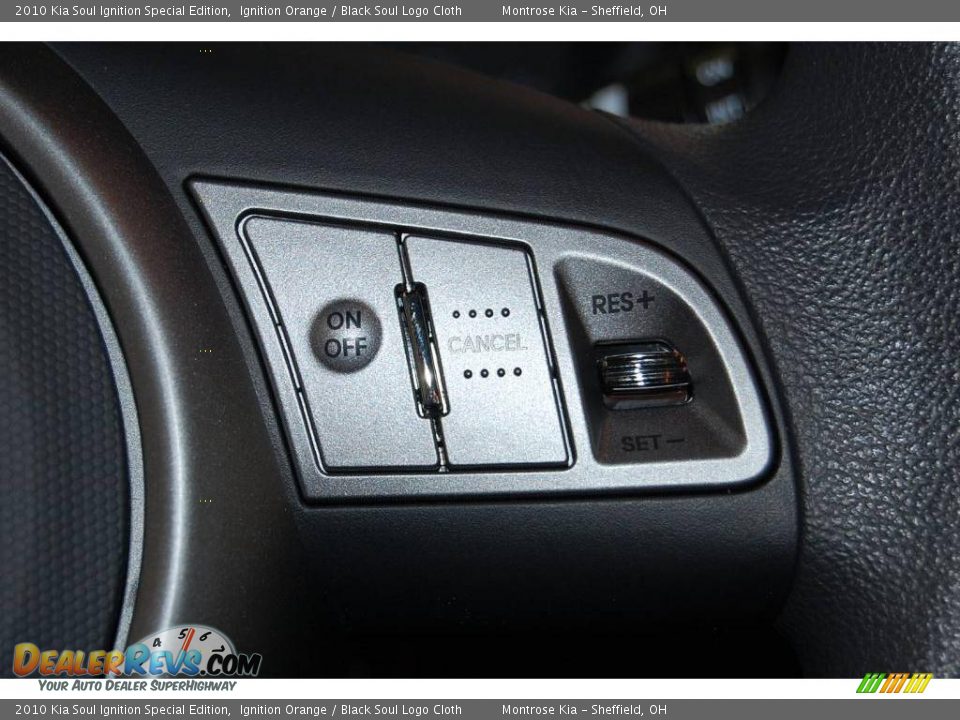 2010 Kia Soul Ignition Special Edition Ignition Orange / Black Soul Logo Cloth Photo #31