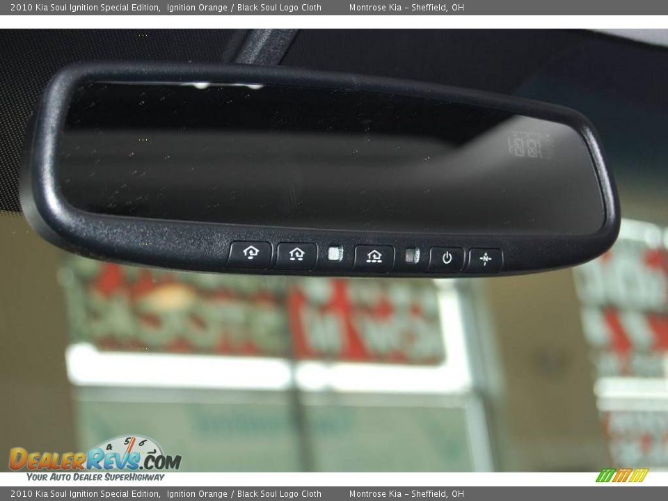 2010 Kia Soul Ignition Special Edition Ignition Orange / Black Soul Logo Cloth Photo #34