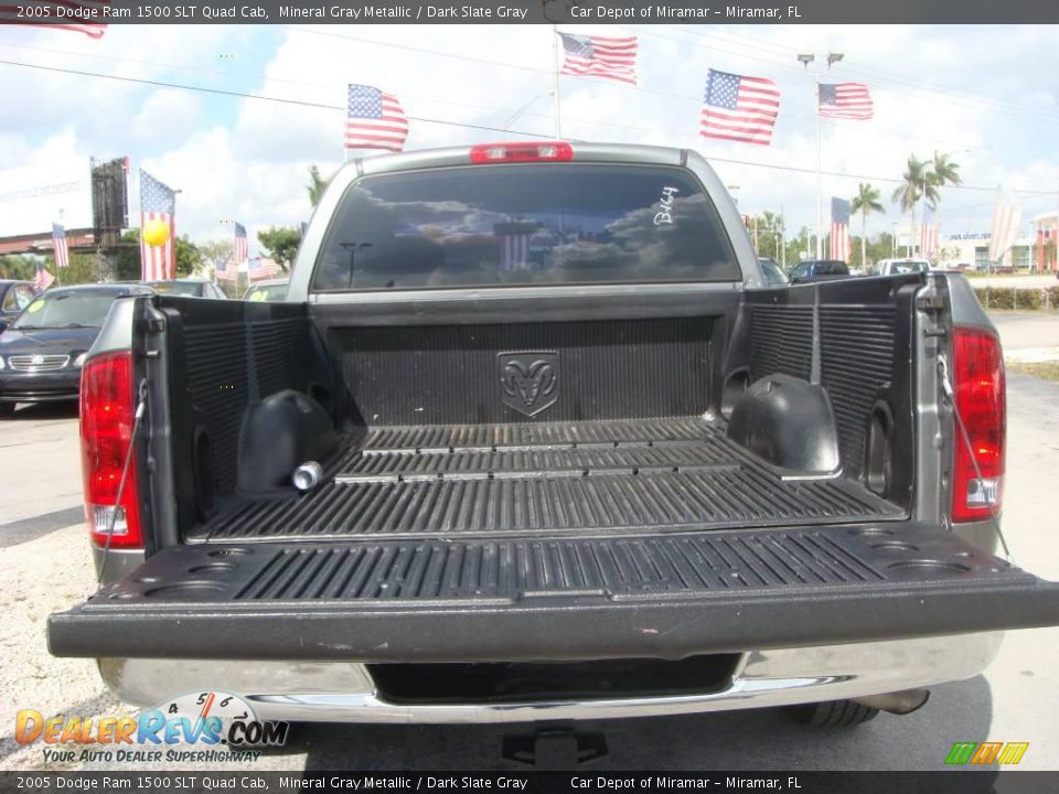 2005 Dodge Ram 1500 SLT Quad Cab Mineral Gray Metallic / Dark Slate Gray Photo #5