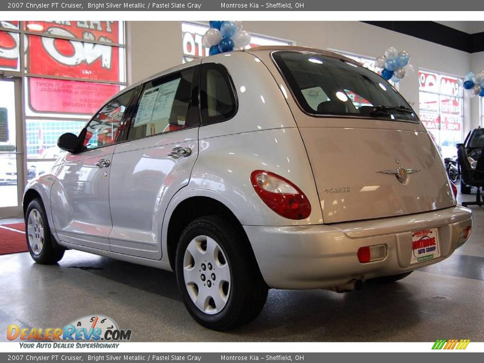 2007 Chrysler PT Cruiser Bright Silver Metallic / Pastel Slate Gray Photo #4