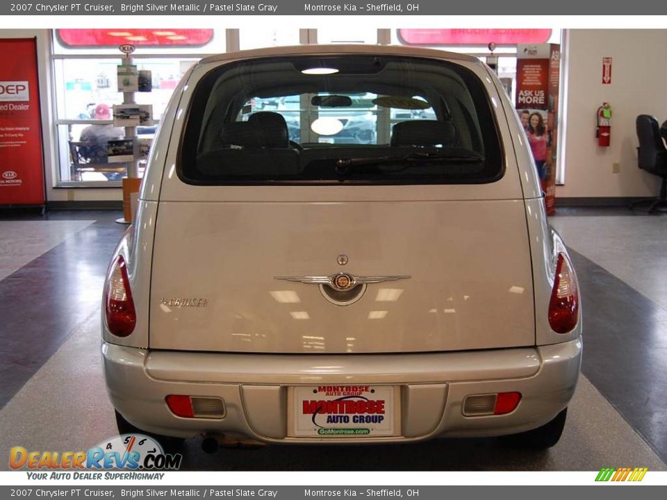 2007 Chrysler PT Cruiser Bright Silver Metallic / Pastel Slate Gray Photo #5
