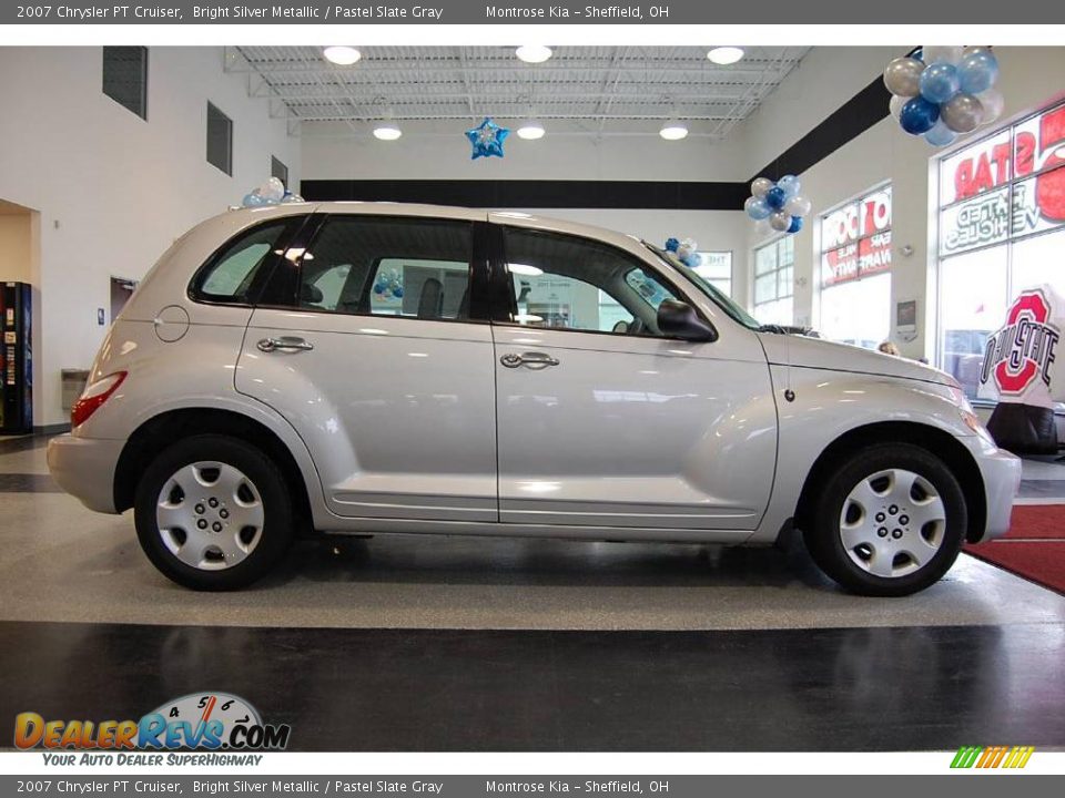 2007 Chrysler PT Cruiser Bright Silver Metallic / Pastel Slate Gray Photo #8