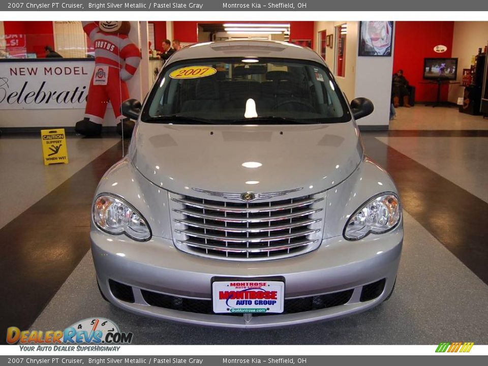 2007 Chrysler PT Cruiser Bright Silver Metallic / Pastel Slate Gray Photo #10