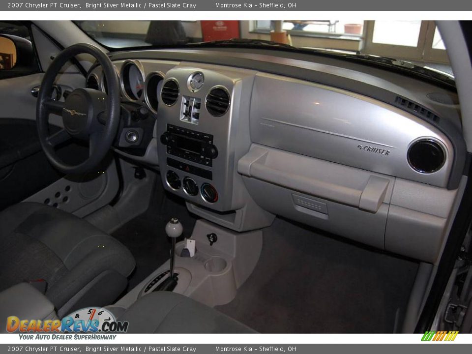 2007 Chrysler PT Cruiser Bright Silver Metallic / Pastel Slate Gray Photo #14