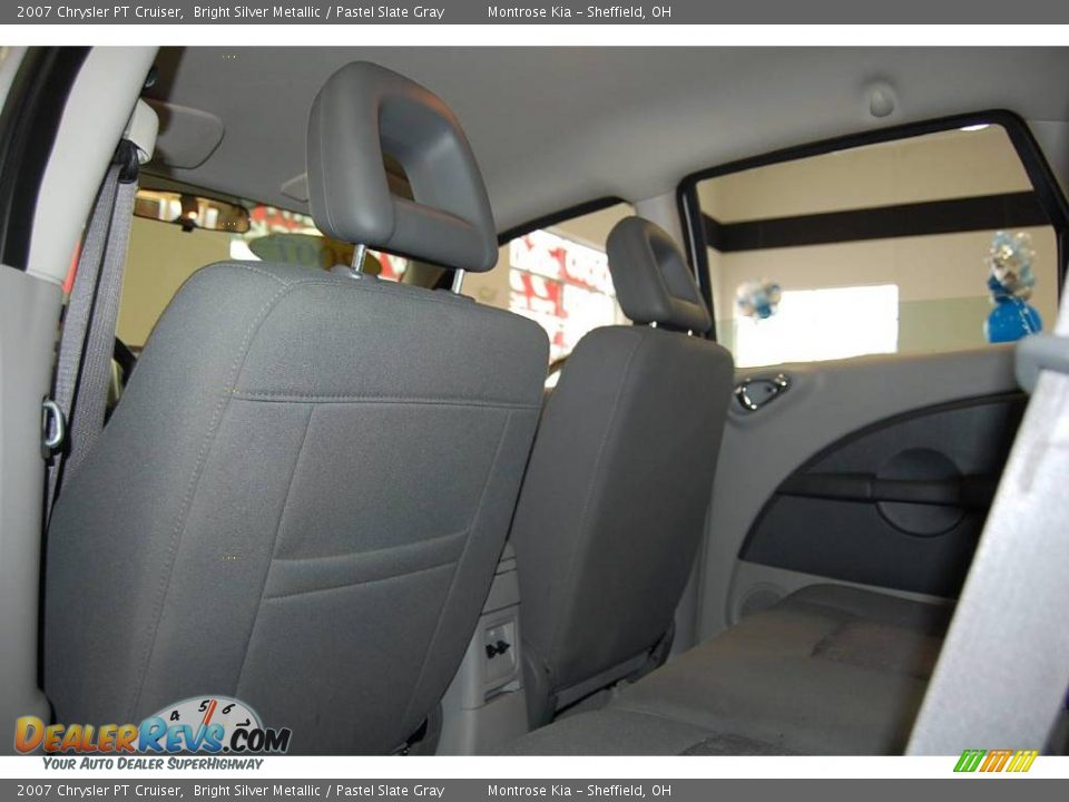2007 Chrysler PT Cruiser Bright Silver Metallic / Pastel Slate Gray Photo #16