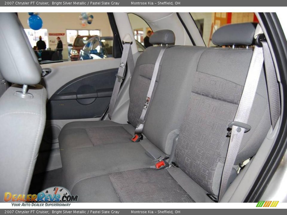 2007 Chrysler PT Cruiser Bright Silver Metallic / Pastel Slate Gray Photo #17