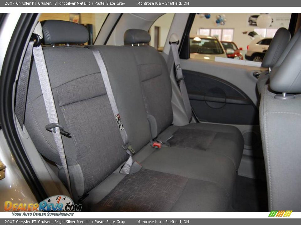 2007 Chrysler PT Cruiser Bright Silver Metallic / Pastel Slate Gray Photo #18