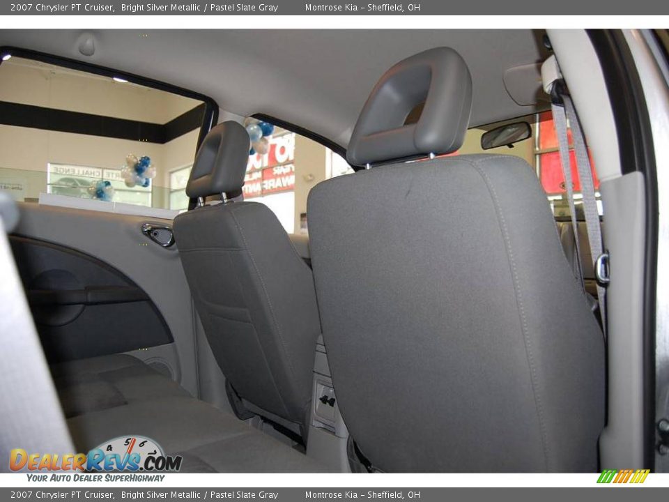 2007 Chrysler PT Cruiser Bright Silver Metallic / Pastel Slate Gray Photo #20