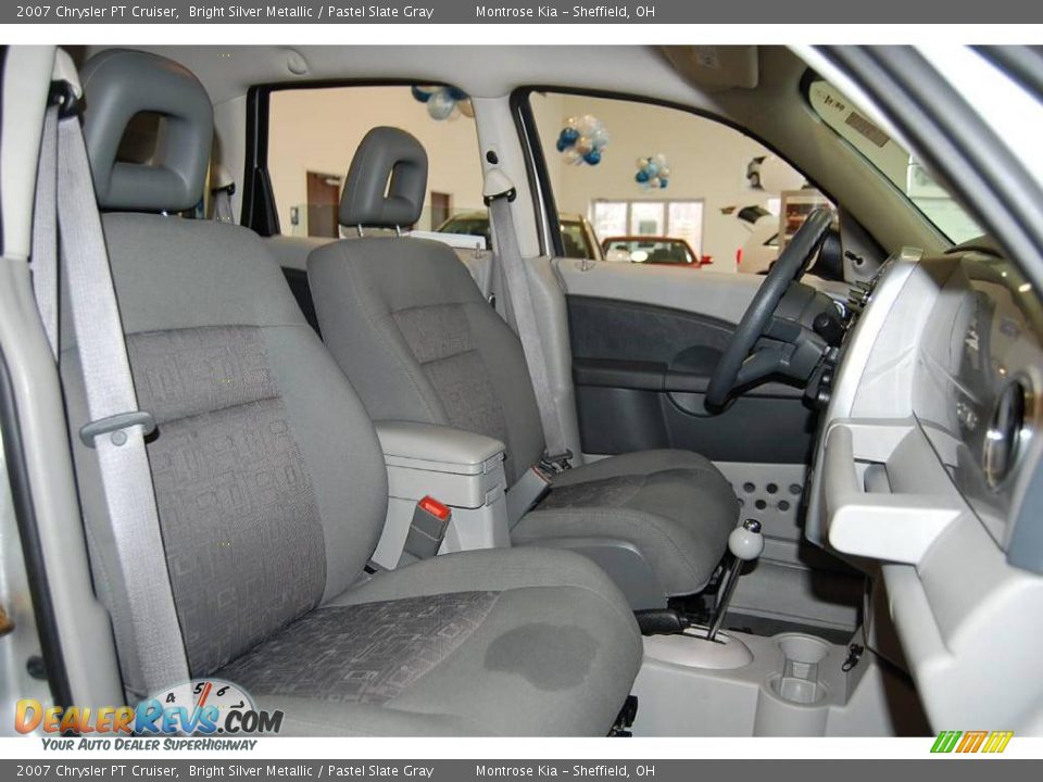 2007 Chrysler PT Cruiser Bright Silver Metallic / Pastel Slate Gray Photo #21
