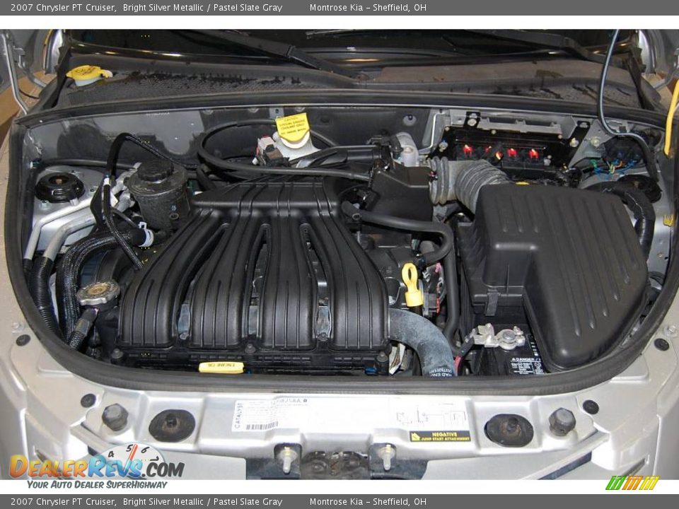2007 Chrysler PT Cruiser Bright Silver Metallic / Pastel Slate Gray Photo #23